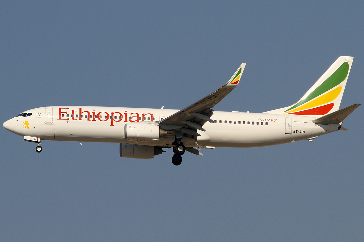Boeing 737-800 Ethiopian Airlines