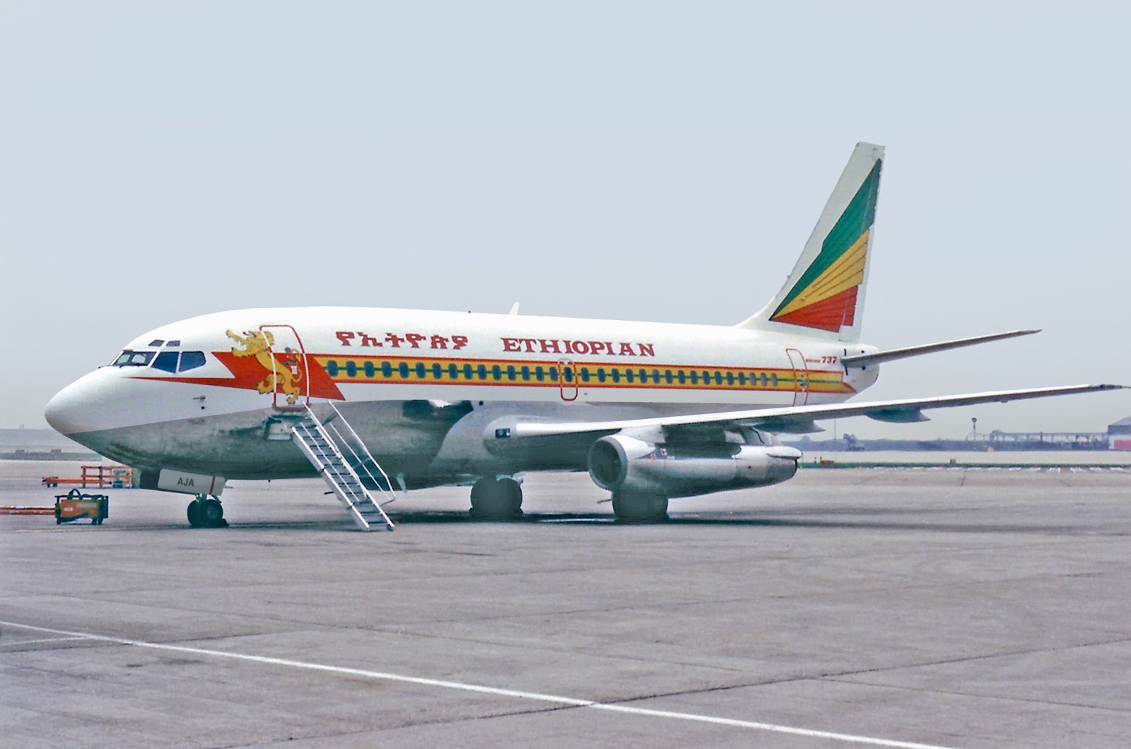 Boeing 737-200 Ethiopian retired